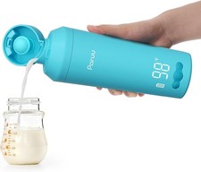 Paruu Chauffe-biberon portable pour bébé pour les déplacements, large ouverture