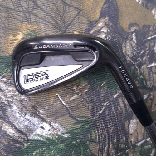 Nice Adams Golf Idea Forgiato A12 Pro # 6 Ferro Kbs Tour Acciaio S Flex RH Nero - Foto 2 di 13