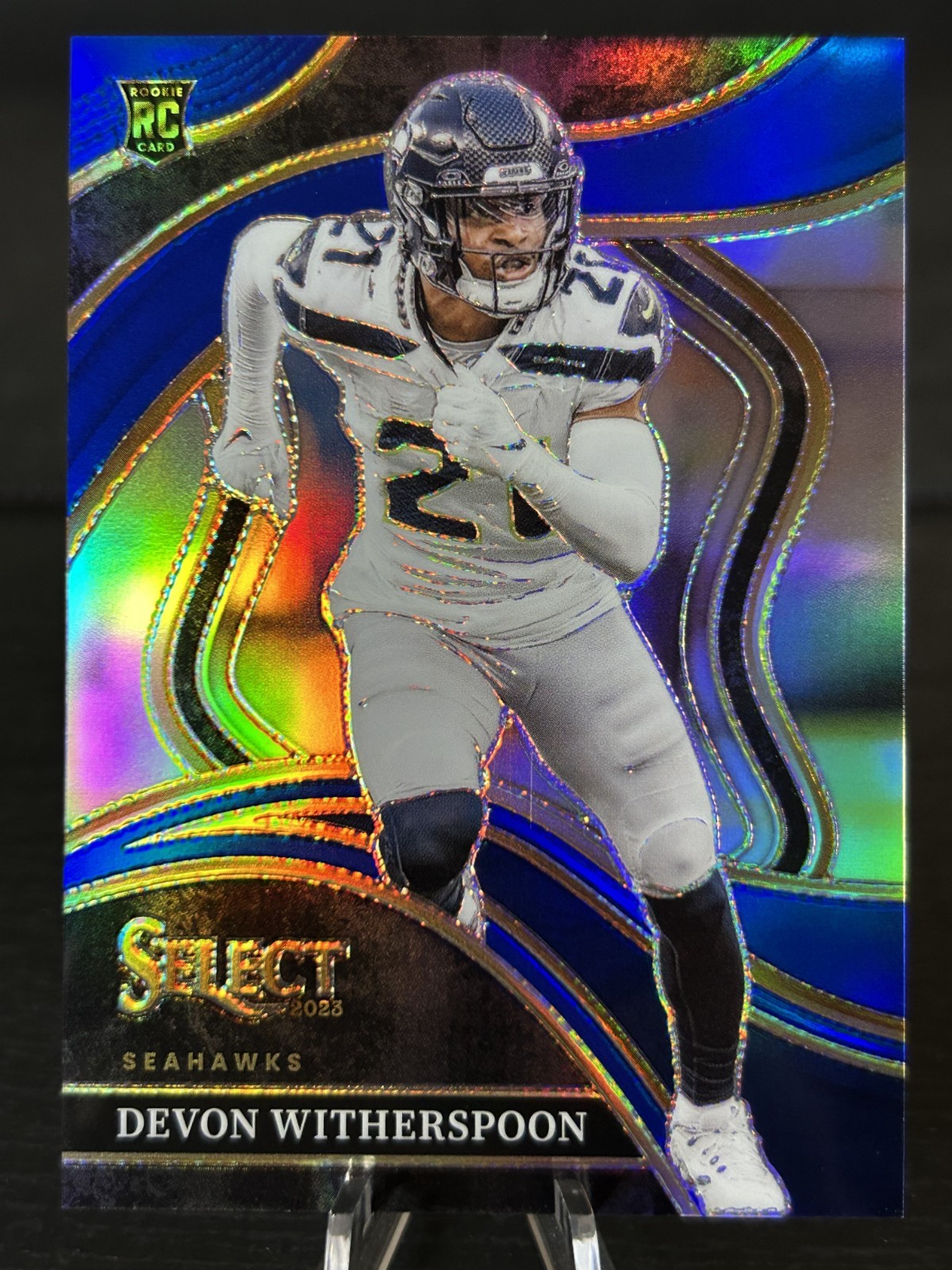 2023 Panini Select #273 Devon Witherspoon Light Blue Prizms 58/99 D705