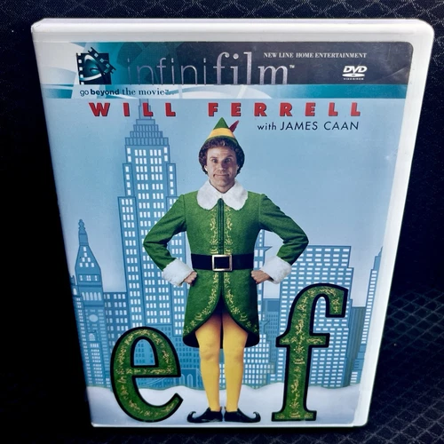 Elf DVD | Will Ferrell James Caan Christmas