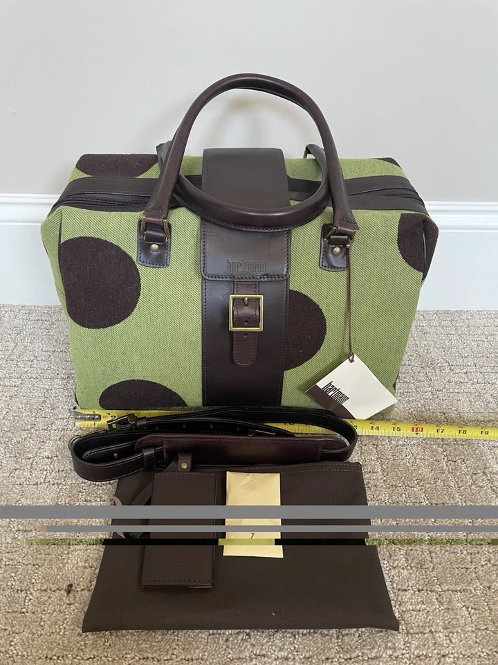 Bolso de Lona Hartmann Retro Carryall Lunares Foto 3 de 4