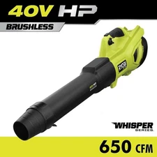 40V HP Brushless Whisper Series 160 MPH 650 CFM Cordless Battery Leaf Blower (To
