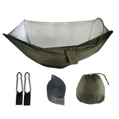 Hammock Automatic Opening Mosquito Net Outdoor Camping Hammock Swing8268 - Bild 1 von 4