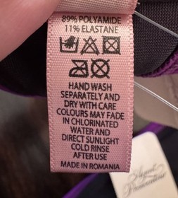 Agent Provocateur Kimmi Bikini Purple 32C/2 Cage Halter NWT