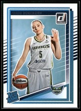 2025 Panini Donruss WNBA Paige Bueckers RATED ROOKIE CARD Dallas Wings #86 RC