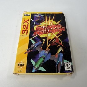 Shadow Squadron (Sega 32X) In Box No Manual- Tested