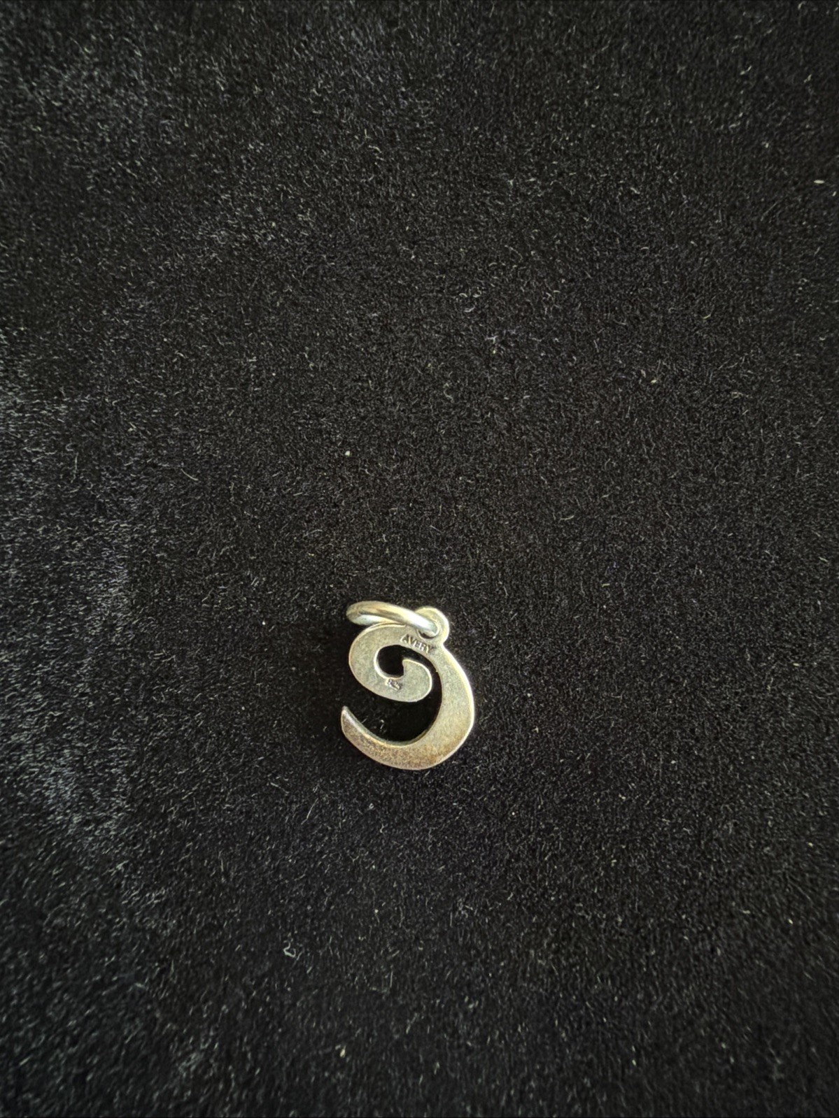 James Avery Small Script Initial Charm – Letter C… - image 2