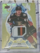 Max Jones - Gold Patch #87 SN: 14/15 - 2021-22 Upper Deck Ice