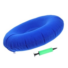  Oreiller gonflable portatif de siège de coussin de beignet pour la pompe à air