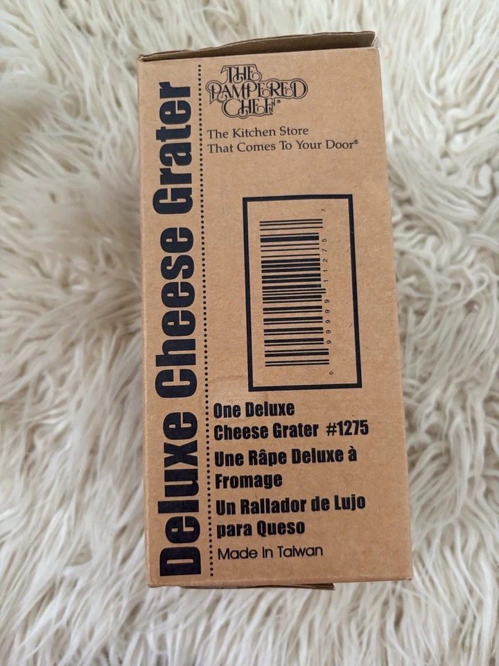 Trituradora de Queso Rotativa The Pampered Chef Deluxe Rallador Curso/Bien #1275 Foto 3 de 4