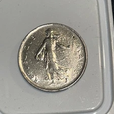 1973 France 5 Francs Old World Coin KM 926a.1 (stk826)