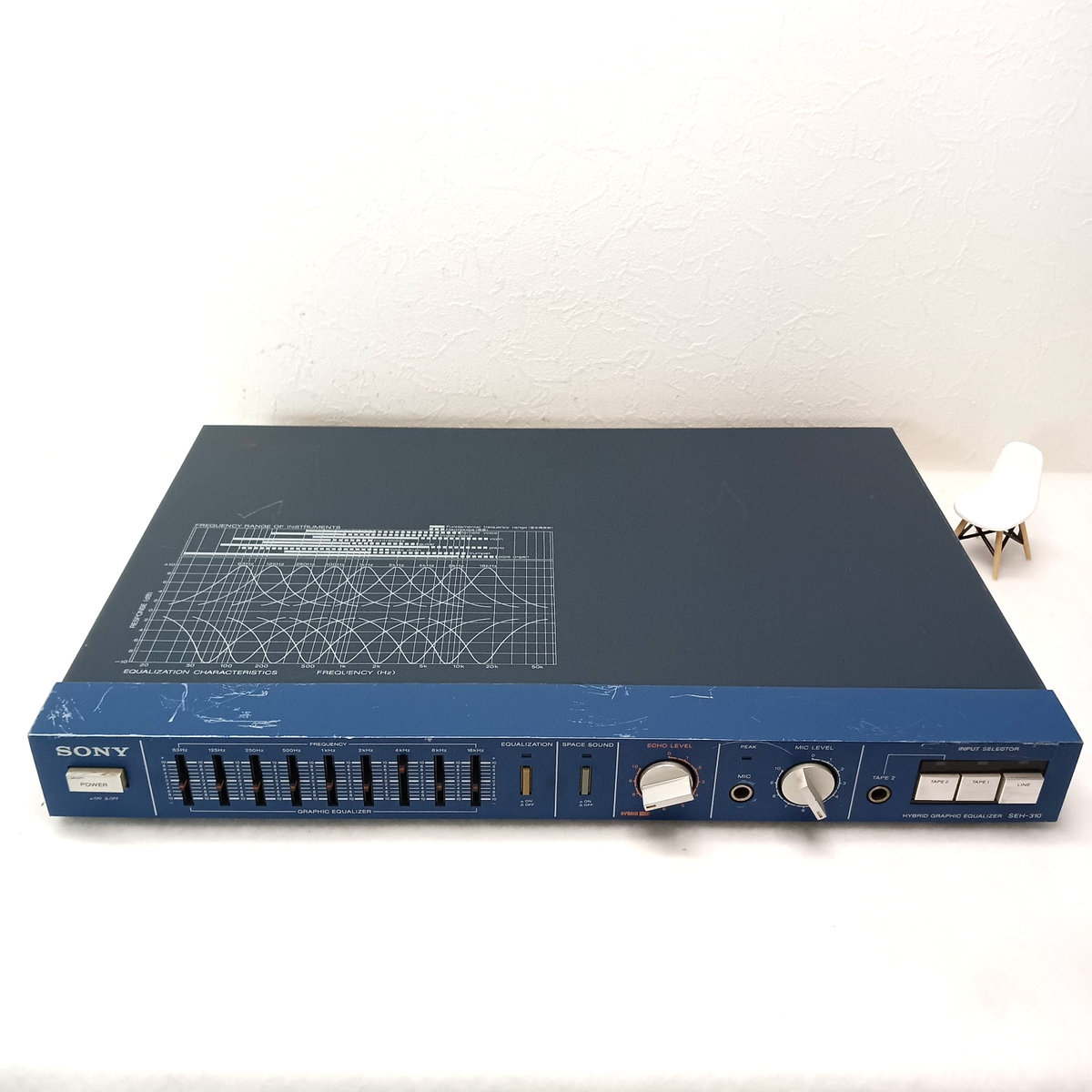 SONY SEH-310 グラフィックイコライザー 音響機器 Sony SEH-310 Graphic Equalizer 9 Band Echo Processor Analog EQ