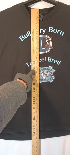 Tultex Black XL Bull City Born Tarheel Bred Double Sided Graphics Mr 919 Himself - Picture 4 of 10