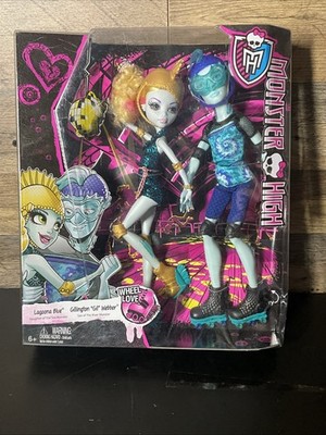 Lagoona Blue & Gil Webber Monster High Wheel Love Set 2015 Mattel