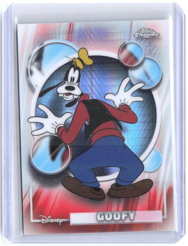 2026 Topps Chrome Disney #52 Goofy Prism Refractor