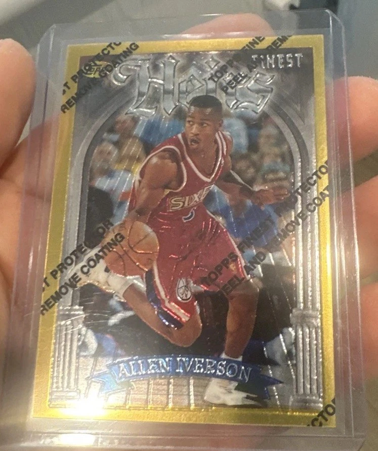 Topps Allen Iverson Basketball ungraded Sports Trading Cards