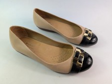 John Lewis Two Tone Leather Slip On Shoes Uk 3 Eu 36