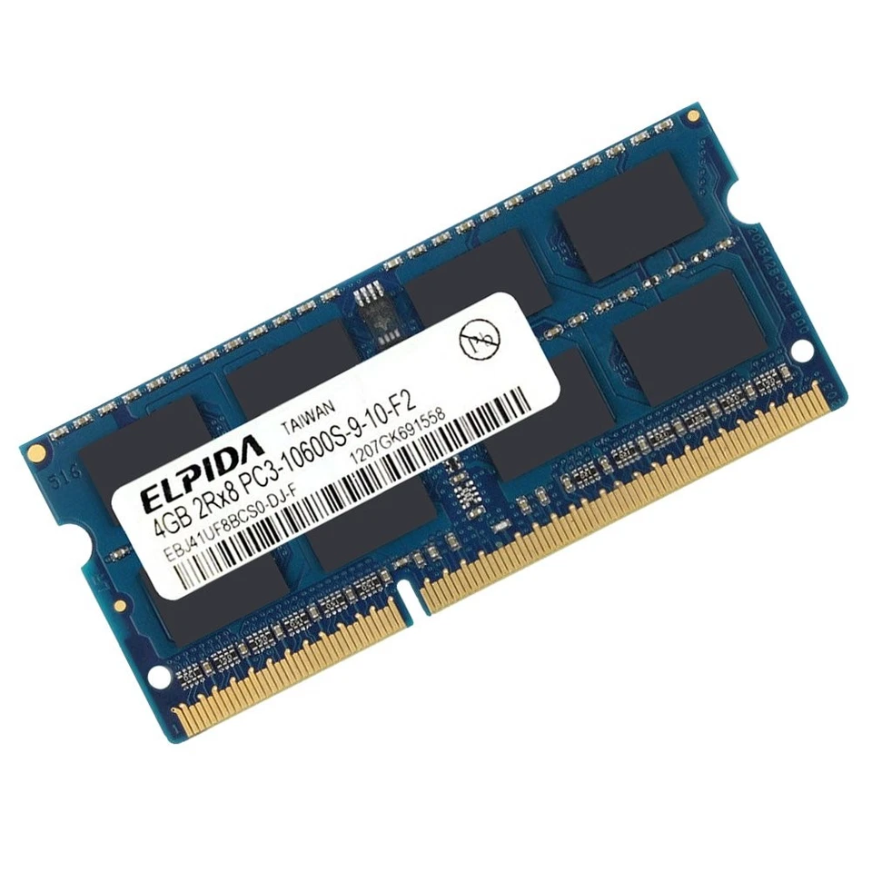 Elpida 4GB DDR3 1333MHz PC3-10600S 204Pin SODIMM Laptop Memory Notebook RAM BT - Image 2 of 4
