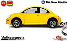 🎁🎄🎅 🆕 RARE KEYCHAIN YELLOW VW NEW BEETLE 💕GREAT GIFT💕 🎅🎄🎁 MATCHBOX SIZE