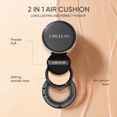 GMEELAN 02 Natural  Black Truffle Zinc PCA Antioxidant Air Cushion 7g+10g(E2027)