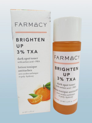 FARMACY BRIGHTEN UP 3% TXA DARK SPOT TONER 1.7 OZ BOXED
