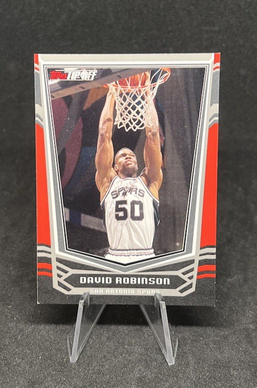 2009 Topps Tip-Off David Robinson #92  /2008 - Spurs - Red