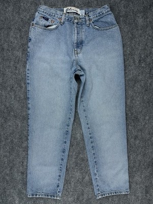 Vintage Express Bleus Women s Jeans 9/10 S (Fit 28X28) High Rise Mom Med Wash