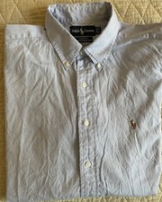Polo Ralph Lauren Vintage YARMOUTH Pinpoint Oxford Button Down Shirt 16 1/2-33