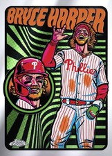 2024 Topps ALL-STARS BRYCE HARPER SUPER RARE ULTRA VIOLET PHILLIES DIGITAL CARD