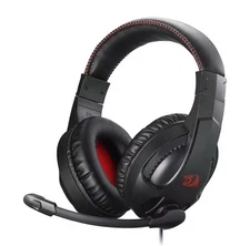 Redragon H211 Cronus White Gaming Headset – RGB, Noise-Cancel Mic, Wired