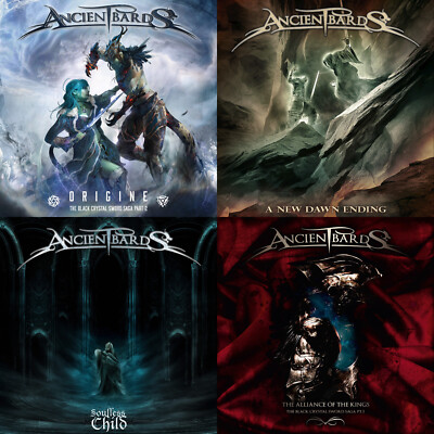 ANCIENT BARDS - 4CD Bundle Special Offer Symphonic Epic Metal