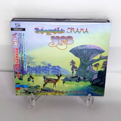 YES Topographic Drama: Live Across America Japan Music CD | eBay