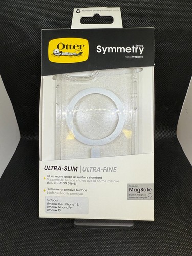 NEW - Otterbox Symmetry Series Magsafe Stardust Case for iPhone 16e/15/14/13
