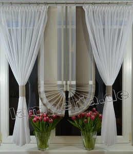 fenêtre 120 cm Rideau complet décoration salon blanc beige gris ... fenêtre 120 cm Rideau complet décoration salon blanc beige gris ...