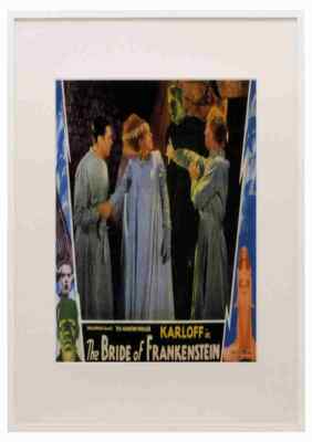 Bride of Frankenstein The 05 Film A3 A4 Framed Print Picture