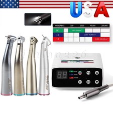 Dental Electric LED Brushless Micro Motor/1:5 1:1 Increasing Fiber Handpiece