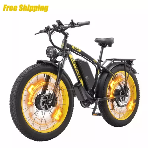 Keteles 26*4 Zoll Elektrofahrrad Dual Motor Pedelec Mountain Bike 48V23AH E-bike - Bild 1 von 19