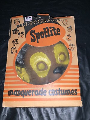 Vintage Ben Cooper Kids/Toddler Size Teddy Bear Halloween Costume