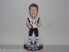 NATE SOLDER New England Patriots Bobblehead Super Bowl XLIX Champs NFL* New