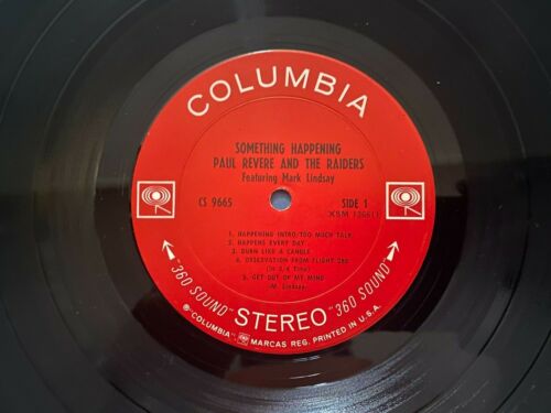 PAUL REVERE & THE RAIDERS - Mark Lindsay / Something Happening / 33rpm Vinyl LP - Bild 4 von 5