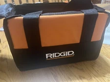 Brand New Ridgid Canvas Contractors Power Tool Bag Case 11"x7"x6"