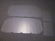 1964-67 Cutlass Skylark Gto Chevelle Convertible Door Panel Water Shields 1964-67 Cutlass Skylark Gto Chevelle Convertible Door Panel Water Shields