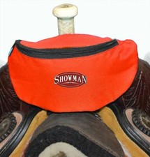 NEW RED Showman Insulated Nylon Saddle Pouch. FREE SHIPPING 