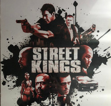 Street Kings 2008 Original Promotional Movie Poster NEW Keanu Reeves-Chris Evans