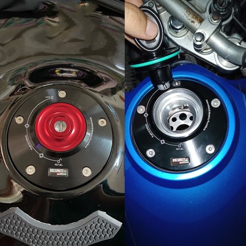 For YAMAHA XJ6 XT660/R/X/Z VMAX TDM900A Fuel Gas Tank Cap Quick Refuel Key Lock - Picture 37 of 47