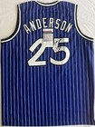 Nelison "Nick" Anderson Orlando Magic Signed Autographed Jersey JSA COA