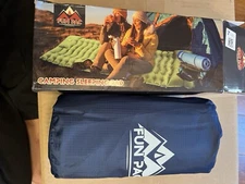 Camping Sleeping Pad, Ultralight Camping Mat with Pillow Built-in Foot Pump