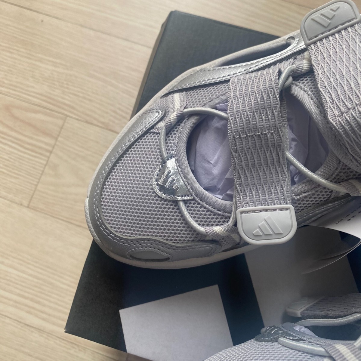 adidas Oz Wave Grey Silver Mary Jane Womens Sandals ✓Multiple