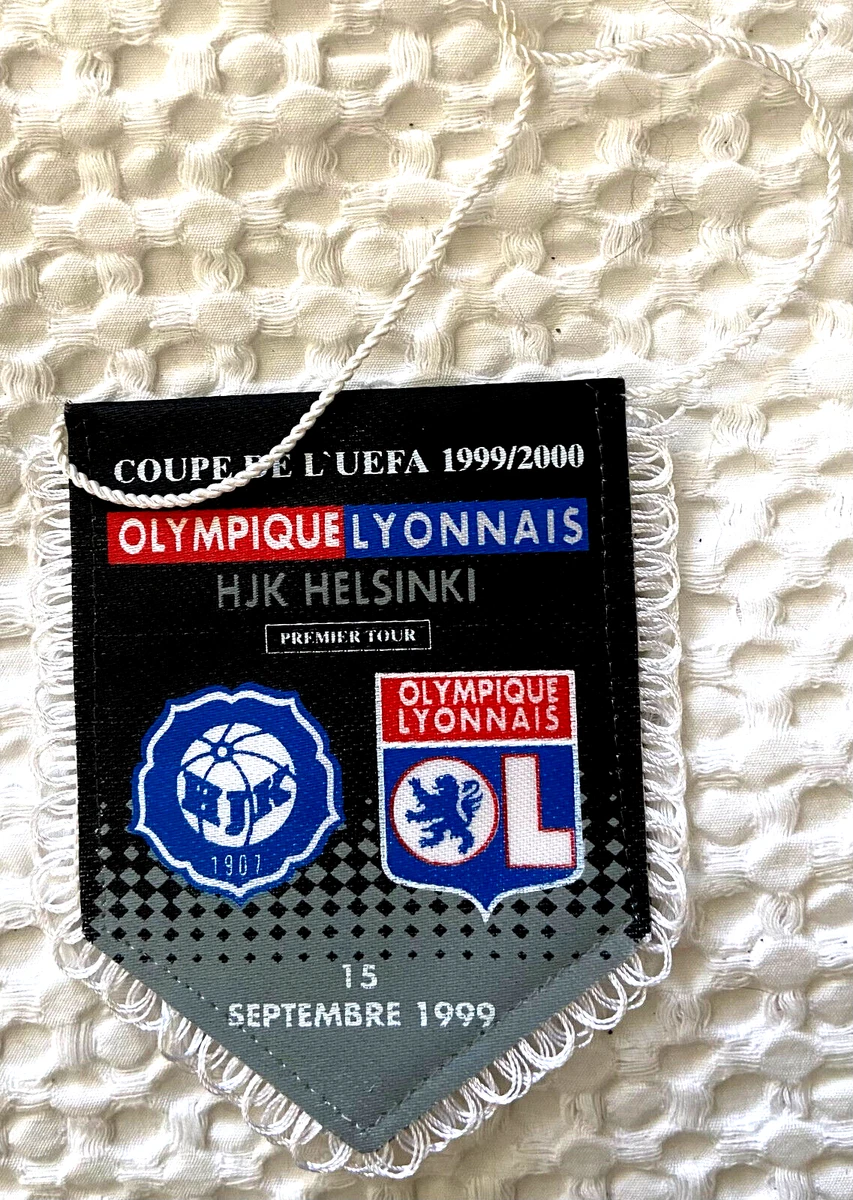 Fanion Vintage OL Olympique Lyonnais Des Années 60 – Objet De Collection Original