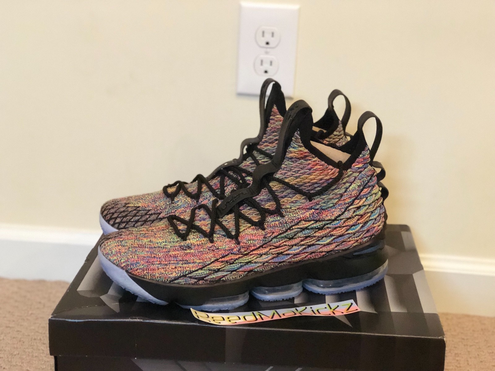 lebron 15 fruity pebbles for sale